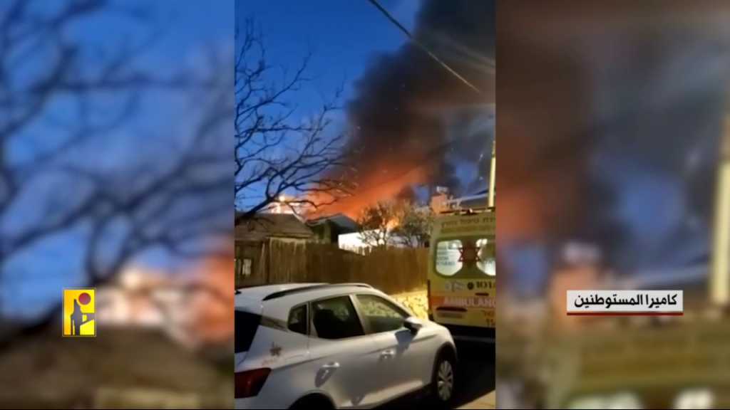 بالفيديو | مشاهد من عمليّة استهداف المقاومة الإسلامية مستوطنة نهاريا شمال فلسطين المحتلة بصليات صاروخيّة ومسيّرات انقضاضيّة.